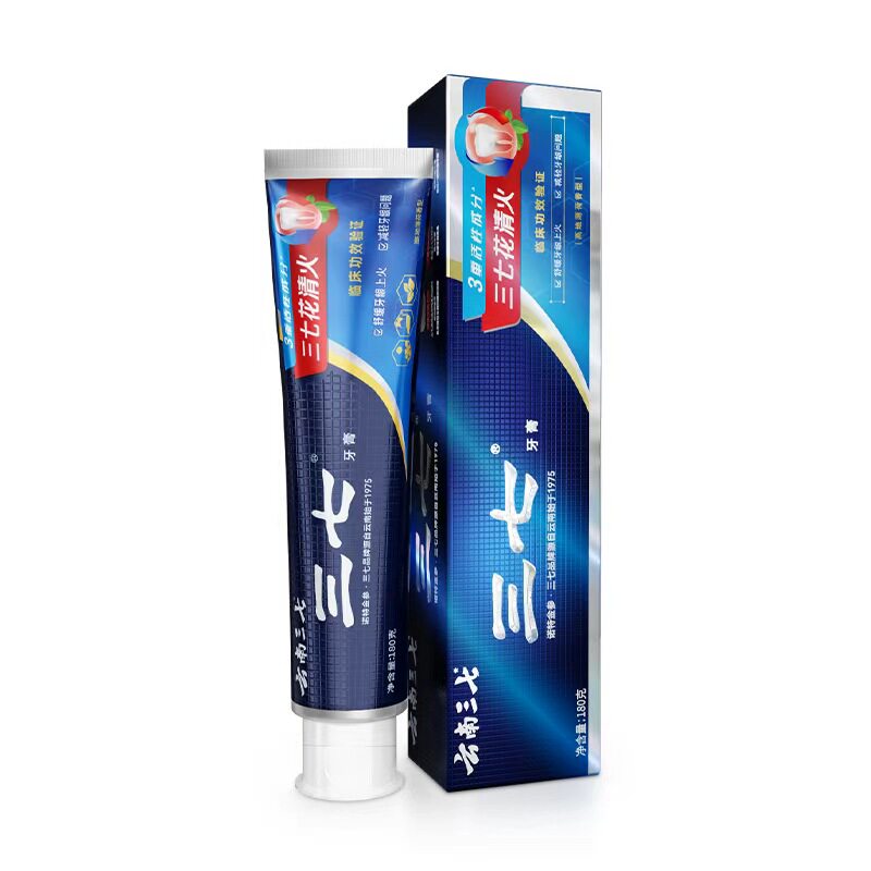 云南三七牙膏多效护理清新口气