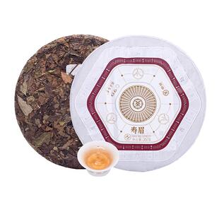 中茶福鼎白茶 守白五年陈寿眉白茶357g/饼 7饼/提 中粮茶叶