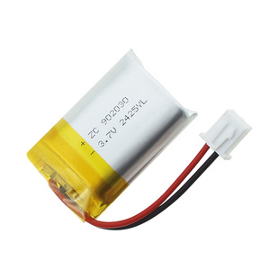 中顺芯902030聚合物锂电池3.7V 500mAh 医美仪器蓝牙灯具智能设备