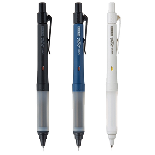 日本uni三菱铅笔自动铅笔不易断芯双模式自动笔0.5小学生用kurutoga旋转单倍高颜值绘画M5-1009GG限定