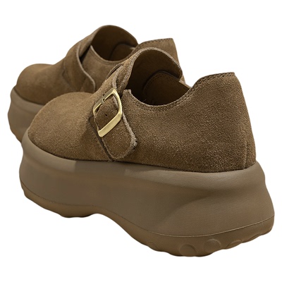 内增高6cm~小个子显高厚底勃肯鞋