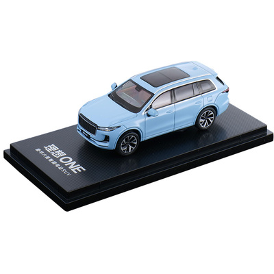 原厂车模 1:64 理想ONE 合金汽车模型仿真静态收藏摆件