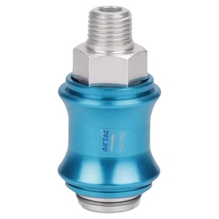 AIRTAC亚德客手滑阀开关手推阀泄气阀HSV06 08 10 20 25-SS/SF/FF