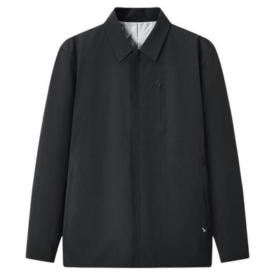 九牧王羽绒服外套男款秋冬翻领夹克休闲户外保暖轻薄上衣男士修身