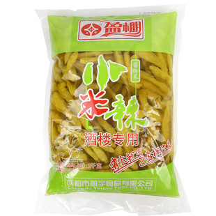 四川特产盈棚泡椒小米辣2kg 2斤野山椒很辣 酱腌菜 泡凤爪开店用