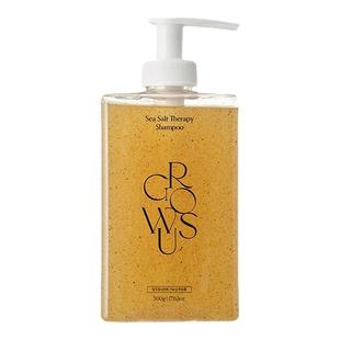 GROWUS海盐洗发水控油深度清洁蓬松去油止痒头屑清爽洗发露洗头膏