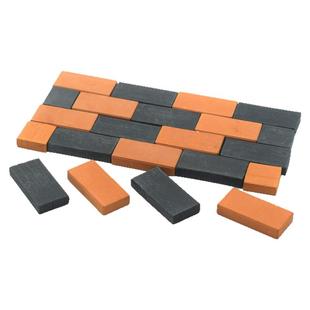 迷你小砖头砖块青红砖手工DIY水泥盖房子建筑模型仿真鱼缸乌龟缸