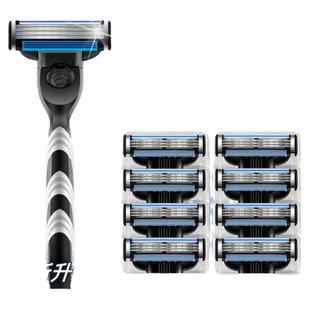 德国刮胡刀手动老式三层复古胡须刀男士剃须刀刮胡剃刀避免刮伤