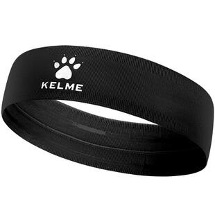 卡尔美瑜伽发带 KELME止汗带运动女吸汗跑步导汗带头巾头带男篮球