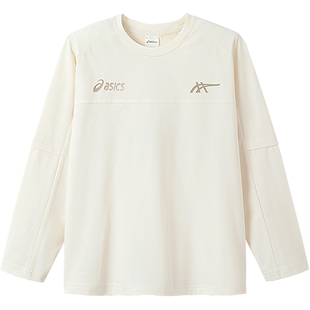 亚瑟士儿童打底衫男童运动速干衣长袖t恤女童羽毛球训练服上衣冬