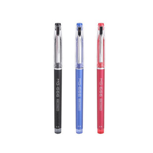 晨光大容量AGPB4501黑科技全针管中性笔0.5mm碳素黑考试签字水笔