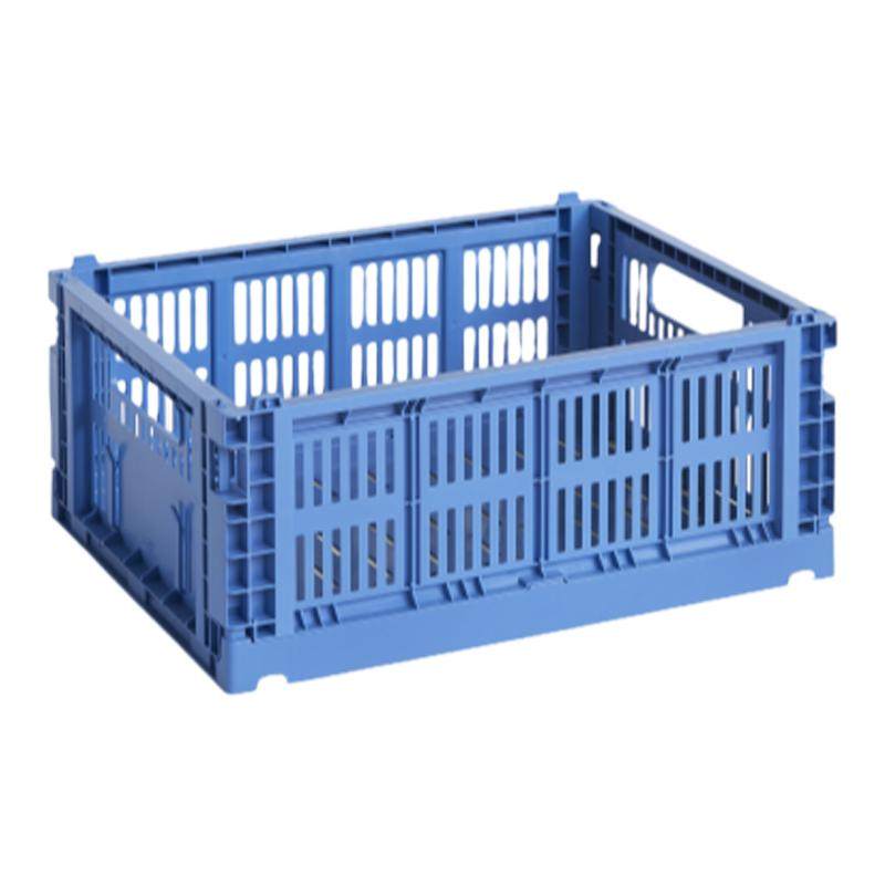 今日商铺官方授权HAY crate 新款中号折叠塑料收纳筐收纳篮可堆叠