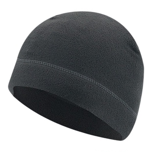 秋冬天冬季户外加绒帽子摇粒绒柔软防寒电动车骑行防风跑步小帽子