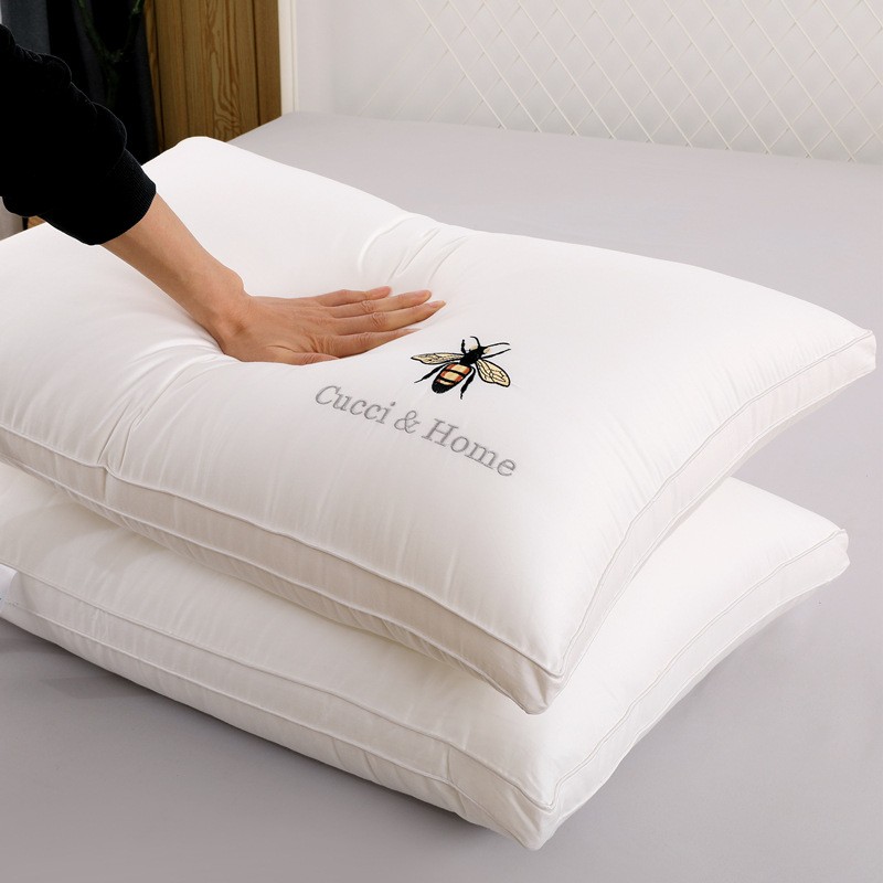 纯棉60支A类全酒店大豆批发护家用枕芯可纤维洗棉机枕头颈颈椎