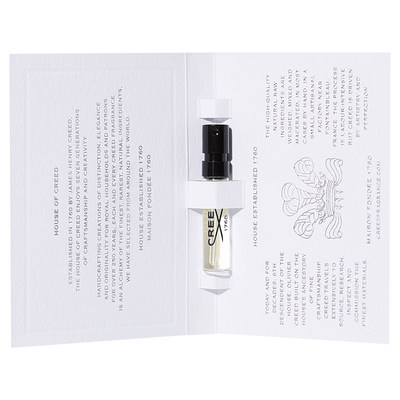 CREED试香单支1.7ml+回购券170元