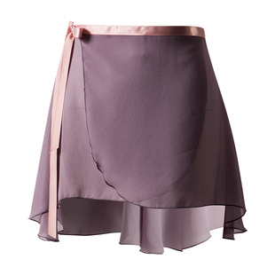 小茉莉舞蹈裙芭蕾舞裙成人女半身裙一片裙芭蕾舞练功服雪纺纱裙