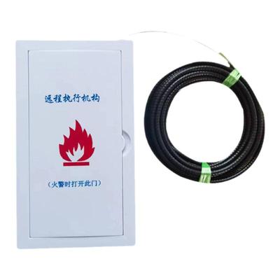 排烟口执行器远控机构钢丝绳定制远距离执行排烟阀改造远程控制