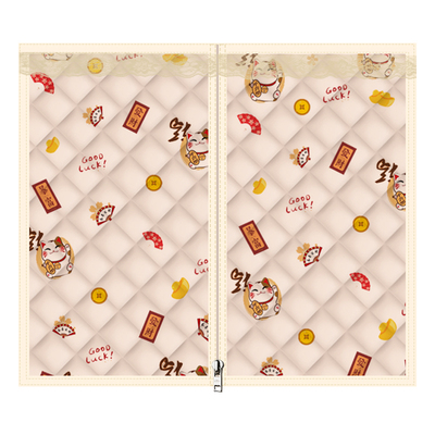 冬季棉窗帘加厚挡风防风保暖神器