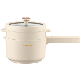 九阳婴儿辅食锅电煮锅多功能宿舍家用小电锅电火锅蒸锅泡面锅一体