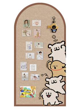 免打孔毛毡板墙贴照片墙展示墙