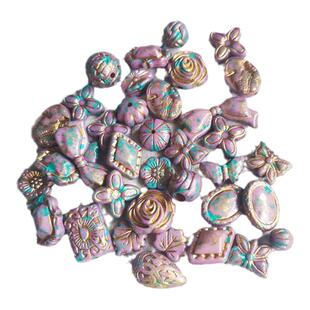 复古巴洛克混装盲盒手工串珠珠子手链饰品配件装饰手机链DIY材料