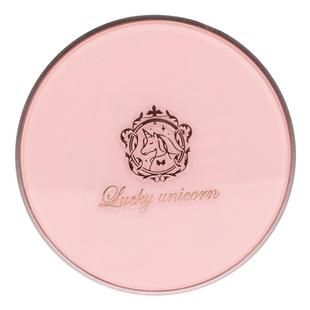 粉色散粉盒便携式旅行弹力网蜜粉盒翻盖带粉扑痱子粉化妆品小巧