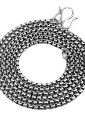 一两三四五挂佛牌链盒子链不掉色