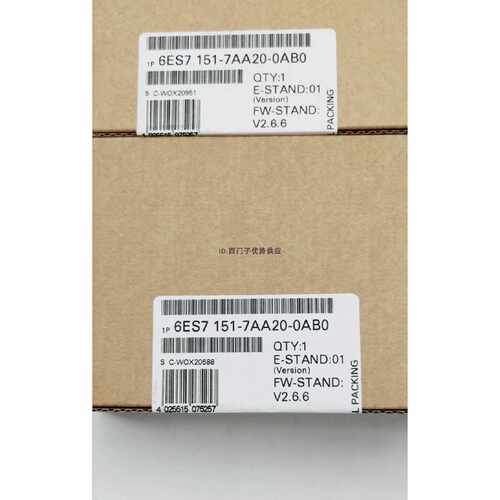 议价全新现货6ES71517AA200AB0西门子S7ET200全新原装正品6ES7151