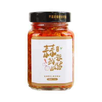 婆婆蒜蓉辣椒酱饭菜248g