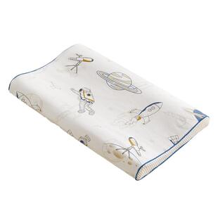 贝肽斯儿童乳胶枕1-3-6岁以上宝宝幼儿园专用婴儿6个月透气枕头