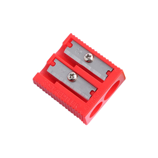 施德楼510 60双孔卷笔刀塑料卷笔刀粗杆铅笔可削