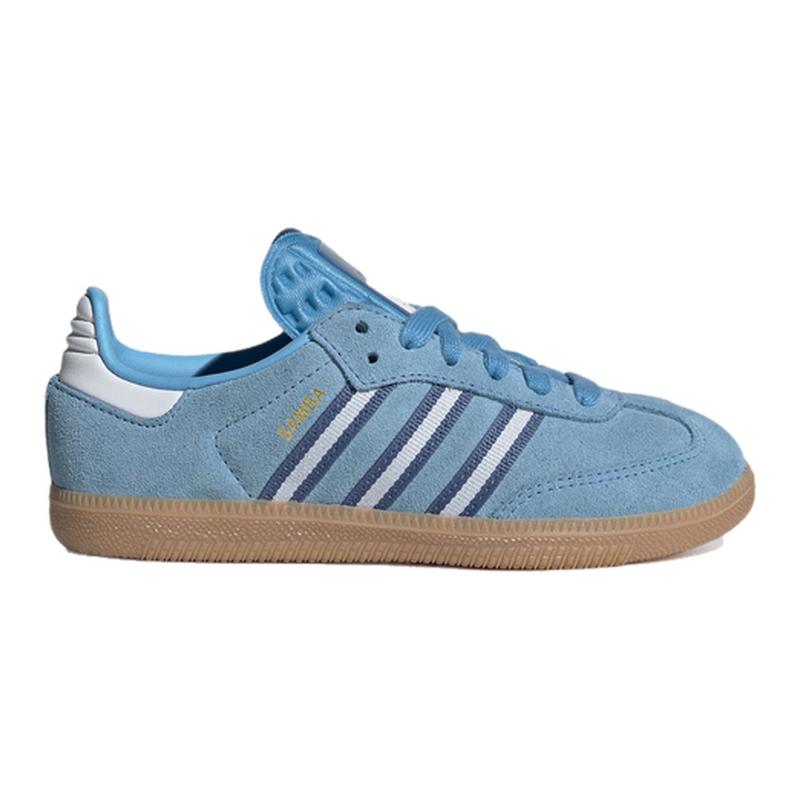 男小童T头鞋SAMBA OG C运动板鞋德训鞋儿童adidas阿迪达斯三叶草