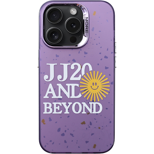 定制林俊杰iPhone16promax磁吸手机壳JJ20适用于苹果15新款情侣保护套14pro高级感磨砂13硬壳小众紫色17潮流