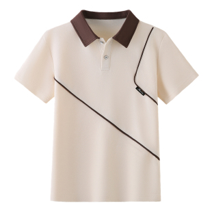 男童短袖t恤2026新款夏季儿童Polo衫夏装男大童上衣男孩帅气衣服