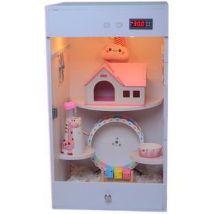 蜜袋鼠柜子蜜袋鼯保温饲养箱小蜜暖箱飞鼠松鼠保暖笼子过冬双层箱