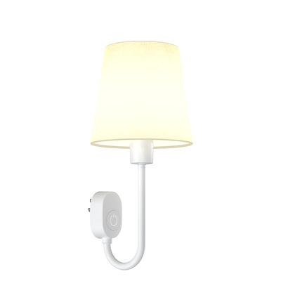 插电床头灯插座式壁灯遥控小夜灯