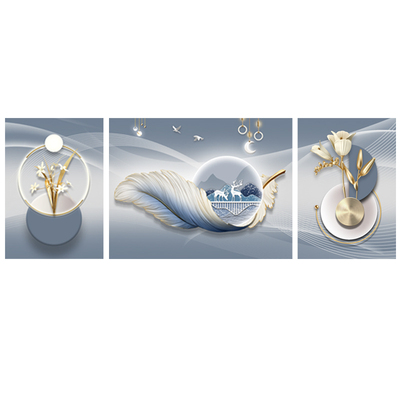 全网热销NO·I沙发背景墙装饰画