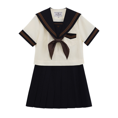 月野家原创jk制服茶羽中夏服