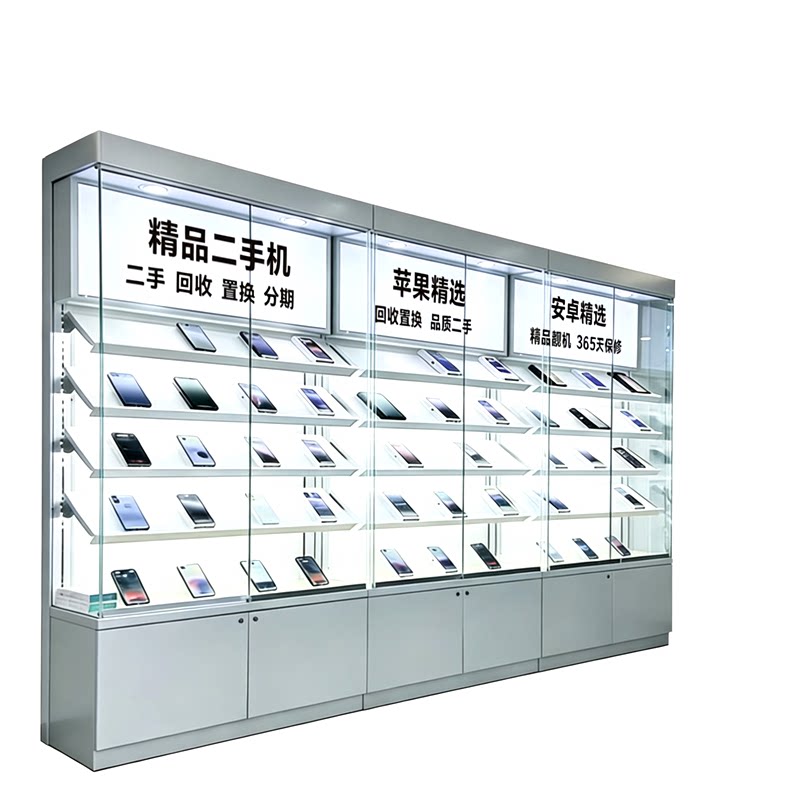 手机展示柜台精品二手手机店柜台