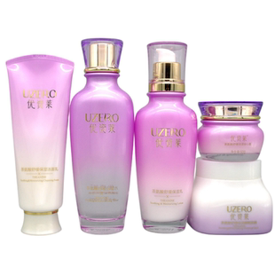 优资莱正品 茶氨酸舒缓补水保湿套装 温和修护防过敏护肤乳安心霜