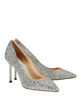 JIMMYCHOO/经典闪粉尖头高跟鞋