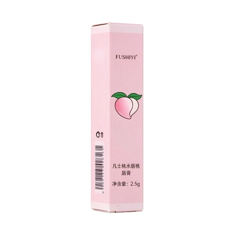 水蜜桃变色保湿防干裂润唇膏