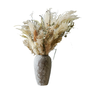 侘寂风原创现代中日式法式干花束全天然植物花卉民宿商业酒店家居