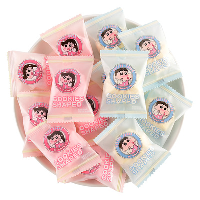 龙客男孩女孩曲奇果味夹心棉花糖