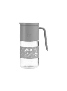 zuutii重力油壶家庭装带手柄厨房玻璃油壶家用大容量防漏自动开合