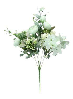 绢花混合式家居摆设装饰小束把花