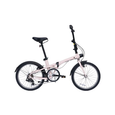 迪卡侬成人折叠自行车