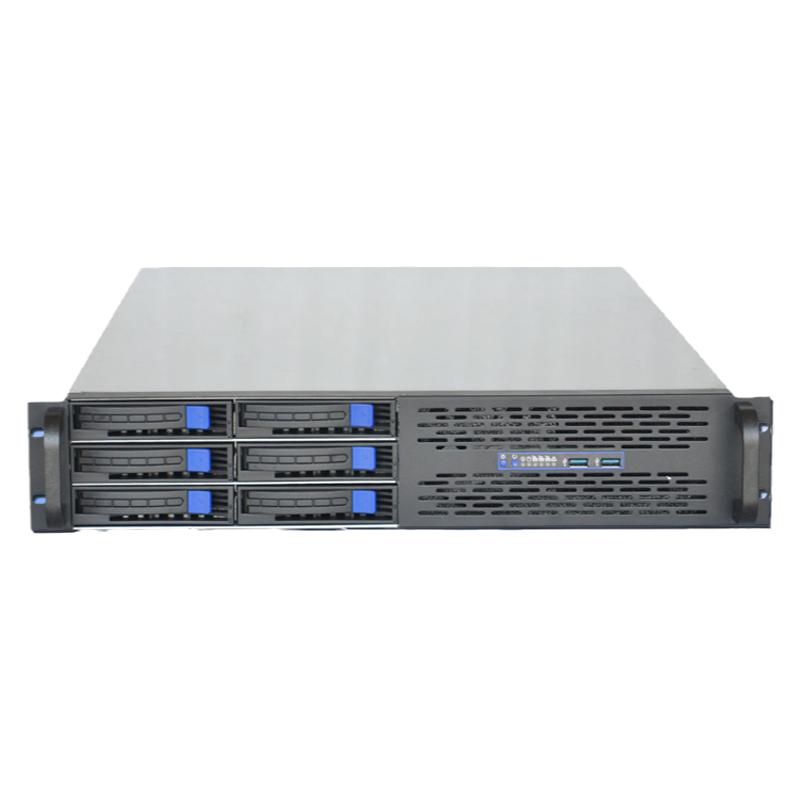 鼎翔工控2U6盘位热插拔机箱AI