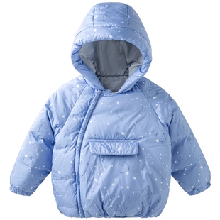 aqpa爱帕儿童羽绒服加厚保暖冬季三防宝宝羽绒外套上衣短款外出服