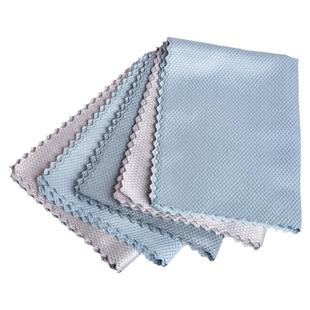 诚成鱼鳞抹布吸水不掉毛家务清洁无水印擦玻璃抹布不锈钢镜面神器